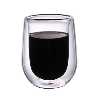 Набор кружек 2шт*200 мл, термостойкое стекло, двойные стенки, P.L. 81223932 - фото 41748195