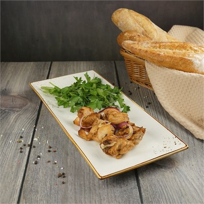 Блюдо прямоугольное 38*18 см, фарфор, серия "Элеганс" "The Sun" P.L. 81229995 - фото 41750439