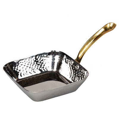 Сковородка порционная с ручкой 17*4 см, нержавейка, P.L. Proff Cuisine 81241049 - фото 41763324