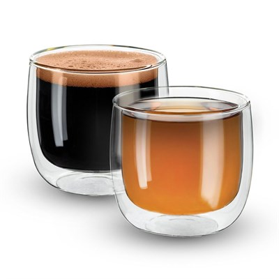 Стакан с двойными стенками, термостекло, 270 мл, PL 81272315 - фото 41763392