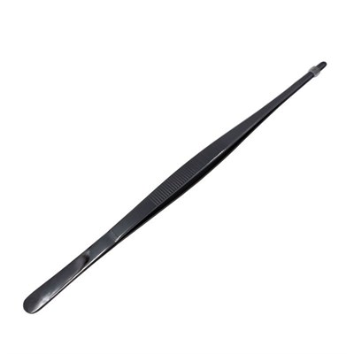 Пинцет барный 30 см, черный цвет, P.L.- Barbossa 30000267 - фото 41763443