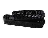 Хлебница плетен.ротанг черн..прямоуг. 28*11*5см P.L.-SUN. 95001011 - фото 41764765