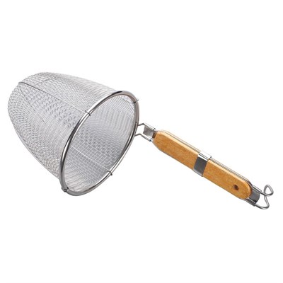 Стрейнер 15 см,металлическая ручка с деревянной вставкой  P.L. Proff Cuisine 81240799 - фото 41768018