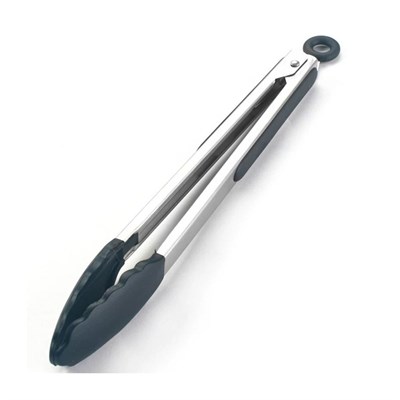 Щипцы с силиконовыми захватами 40 см, металл, P.L. Proff Cuisine 93000013 - фото 41772165