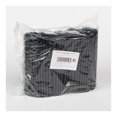 Трубочки для коктейля черные d 5 мм, l 125 мм, 400 шт 81006419 - фото 41789150