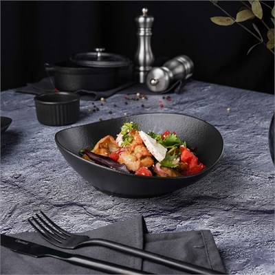 Салатник  Black Raw Stellar 20*18,5*5,7 см, P.L. Proff Cuisine 81223465 - фото 41790113