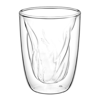 Набор кружек 2шт*200 мл, термостойкое стекло, двойные стенки, P.L. 81223964 - фото 41791310