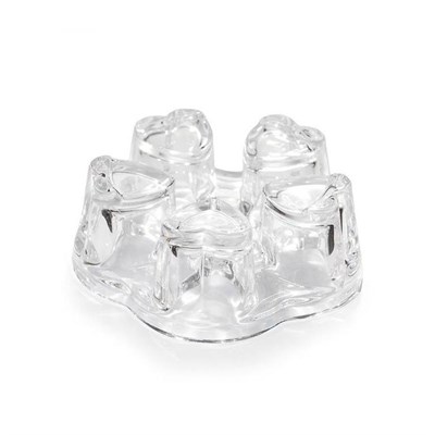 Подставка под чайник "Агава", термостекло,PL 81272305 - фото 41814212