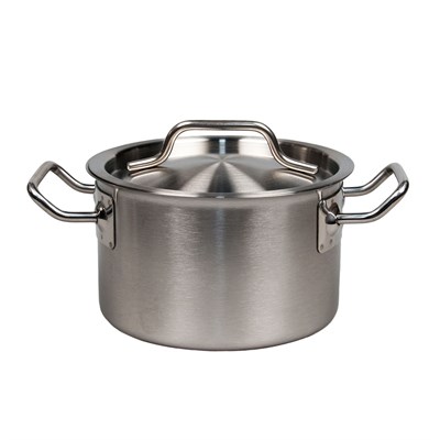 Кастрюля с крышкой 1,3 л (140*85) P.L. 81223978 - фото 41814509