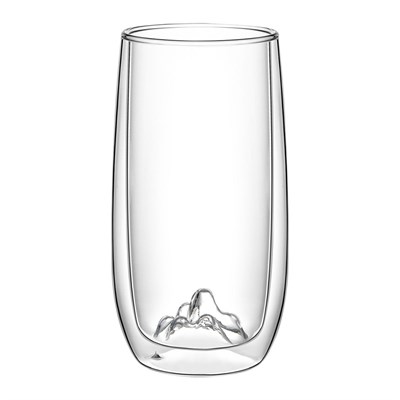 Набор кружек 2шт*350 мл, термостойкое стекло, двойные стенки, P.L. 81223982 - фото 41814679