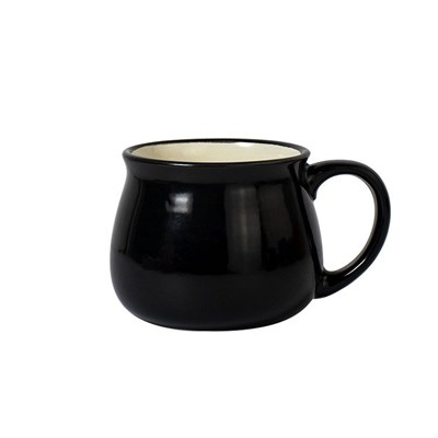 Кружка фарфоровая,250 мл,черная  P.L. 81229015 - фото 41814814