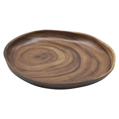 Блюдо,поднос меламиновый d=24.5см, d=3см, 500мл,  P.L.Аfrican wood 2 81290164 - фото 41815377