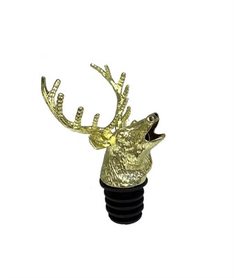 Пробка-гейзер для бутылок.цвет-золотой, "Олень-Deluxe" P.L. - Barbossa 81259157 - фото 41815789