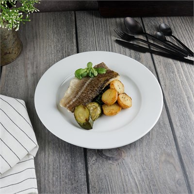 Тарелка классическая,белая d=27 см "Glory" P.L. 81222186 - фото 41818648