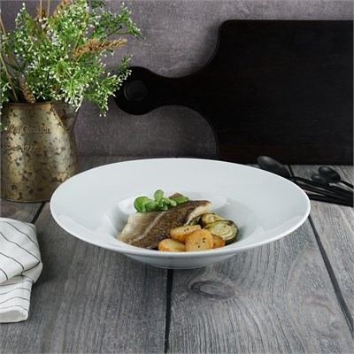 Тарелка глубокая(для пасты),белая,500 мл,  d=30см, h=5 см "Glory" P.L. 81222191 - фото 41818653