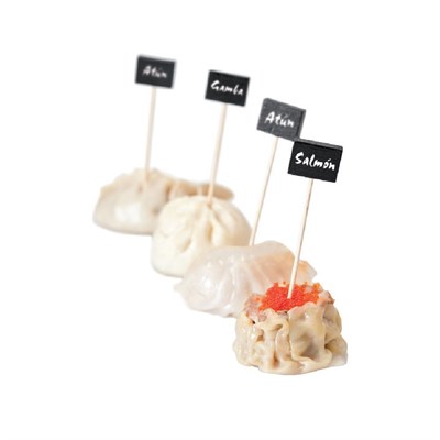 Пика "Грифельная доска" 9 см, бамбук, 100 шт, Garcia de PouИспания 81210568 - фото 41823980