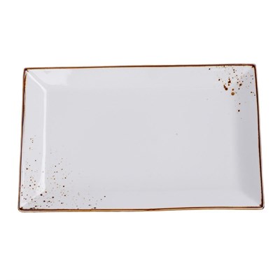 Блюдо прямоугольное 21,5*12,5 см, фарфор, серия "Элеганс" "The Sun" P.L. 81229991 - фото 41828713