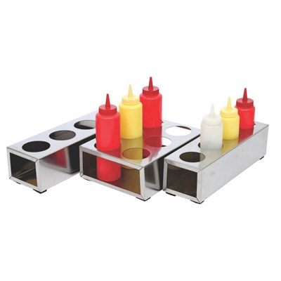 Стойки для пластиковых соусных бутылок, на 4 шт, d 5,7 см, P.L. Proff Cuisine 81240164 - фото 41836458