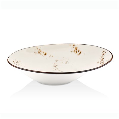 Тарелка д/пасты Gabbro "Elegance" 27см. фарфор By Bone 81229200 - фото 41852469