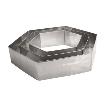 Форма-резак "Шестиугольник", 15*5 см, нержавейка, P.L. Proff Cuisine 99002041 - фото 41862612