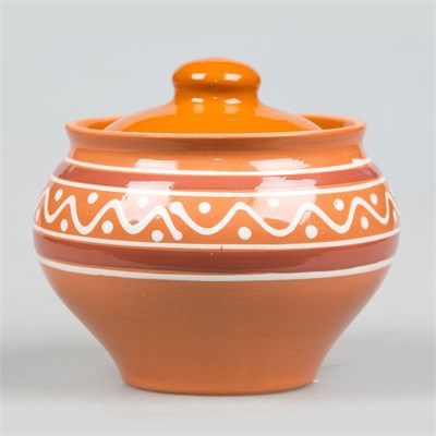 Горшочек "Псковский"  500мл. керамика 81229003 - фото 41863597