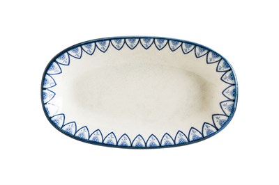 Блюдо овальное 150*85 мм. Эснаф, форма Гурмэ Bonna /1/12/3000/ 77396
