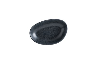 Соусник 140 мл. 150*100 мм. h=30 мм. овальный Графит, форма Ваго Bonna /1/12/2892/ 74506