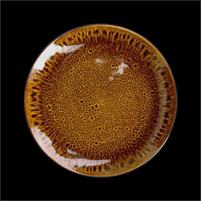 ТАРЕЛКА без бортов 9'' 228мм, коричневый ''Tvist Madeira'' фк6102