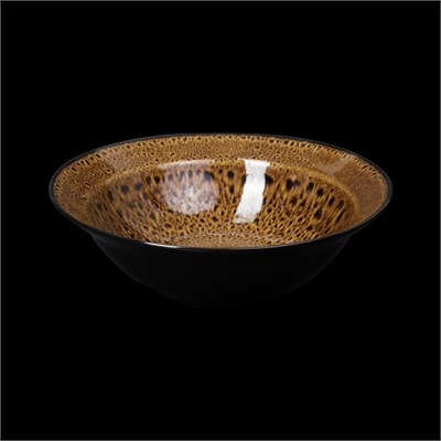 ТАРЕЛКА-миска глубокая 8" 205мм 500мл, коричневый ''Tvist Madeira'' фк6116