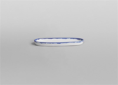 Тарелка овальная с бортом КН411