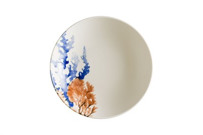 Тарелка d=250 мм. глубокая 1300 мл. h=50 мм. Аквелис, форма Банкет Bonna /1/6/ 79399