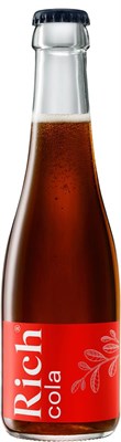 Кола "Рич",стеклянная бутылка,0,33л.( упаковка 12 шт) 81222805