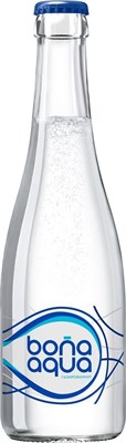 Вода газированная "Бона Аква",стеклянная бутылка,0,33 л (упаковка 12 шт) 81222808