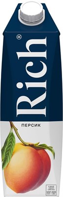 Персиковый Нектар "РИЧ",тетрапак,1000 мл,(упаковка 12 шт) 81222820