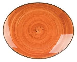 Тарелка Fusion Brown Shore 21*17,5 см, P.L. Proff Cuisine 81223218