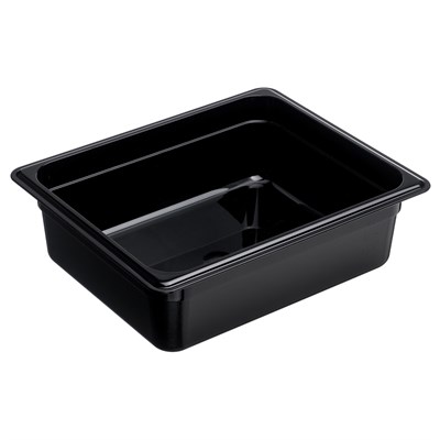 Гастроемкость 1/2 h=100 мм. 325*265 мм. 6 л. поликарб. черная GP /1/ 79720