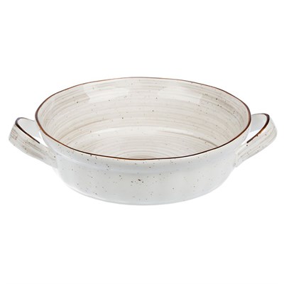 Блюдо с ручками White Fusion для подачи/запекания 1,5 л, 22 см, P.L. Proff Cuisine 81223027