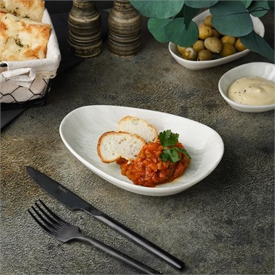 Блюдо овальное 19*13 см,фарфор,серия "Island Ombra", By Bone 81221597