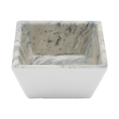 Соусник меламиновый 190 мл, 10*10*3.5см  P.L. STREAMER GREY 81222122