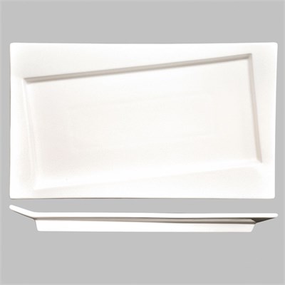 Блюдо прямоугольное со смещенным дном 30,5*18 см, P.L. Proff Cuisine 99000082