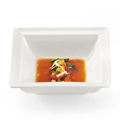 Салатник квадратный RAK Porcelain Classic Gourmet 400 мл, 16 см 81220664