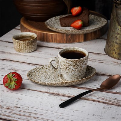 Кофейная пара 80мл "Brown Spider Silk" / "Stockholm" P.L.-ProffCuisine 81223995