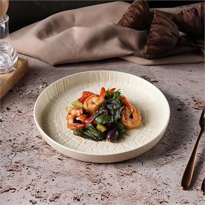 Тарелка c бортом Elephant Ivory d=23*2,8 см, P.L. Proff Cuisine 81229858