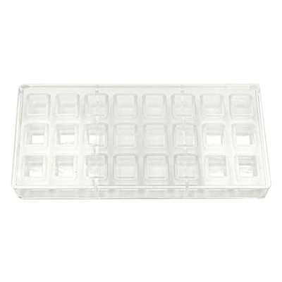 Форма для шоколада "Прямоугольник", 24 ячейки 25*19*10 мм, поликарбонат, P.L. Proff Cuisine 73038010