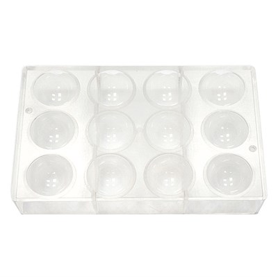 Форма для шоколада "Полусфера", 15 ячеек 32*16 мм, поликарбонат, P.L. Proff Cuisine 73038031