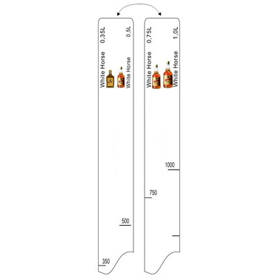 Барная линейка White Horse (375мл/500мл/750мл/1л), P.L. Proff Cuisine 81250165