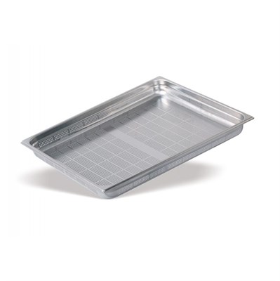 Гастроемкость перфорированная 2/1-100, нержавейка, Pujadas, Испания 71002645