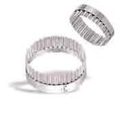 Форма резак "Кольцо волнистое", диаметр 4 см, металл, Pujadas 71002862