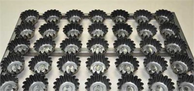 Сборка форм гофрированных для кексов, 20 мл, 61 шт, решетка 60*40 см, черный металл, P.L. Proff Cuis 95000001