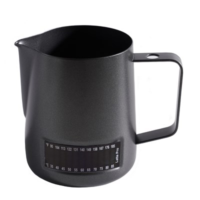 Питчер Latte Pro с температурным индикатором 600 мл,с тефлоновым покрытием, P.L. Proff Coffee 81253303